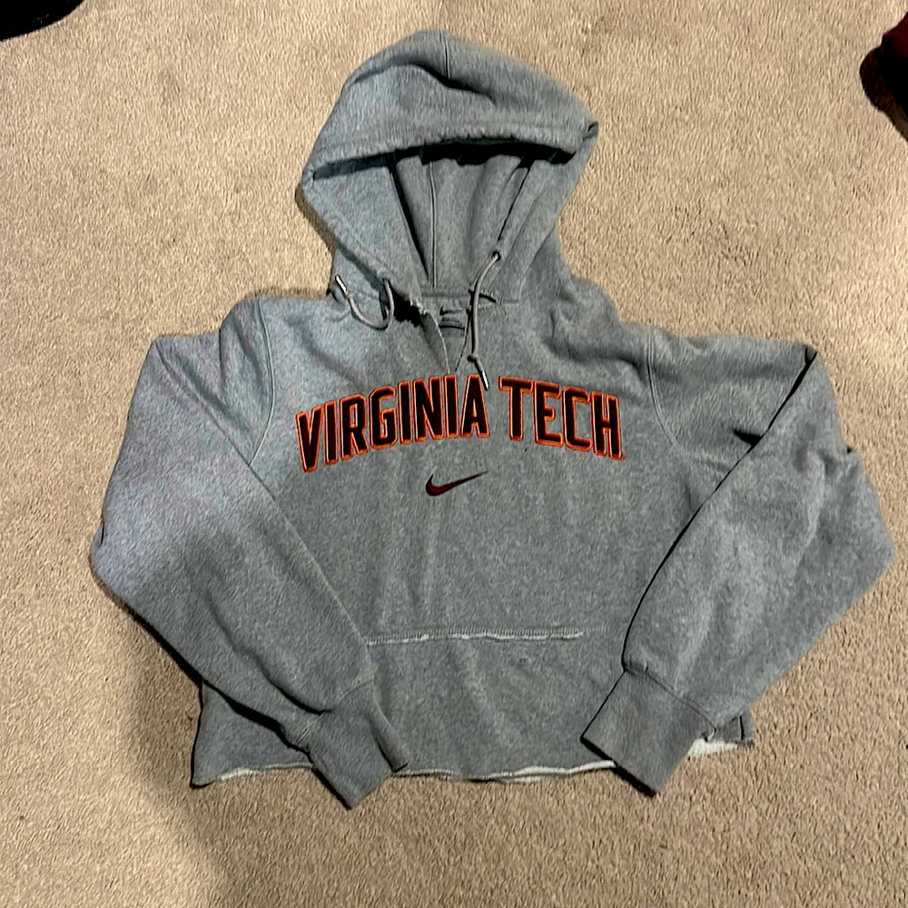 Cropped Virginia Tech Hoodie